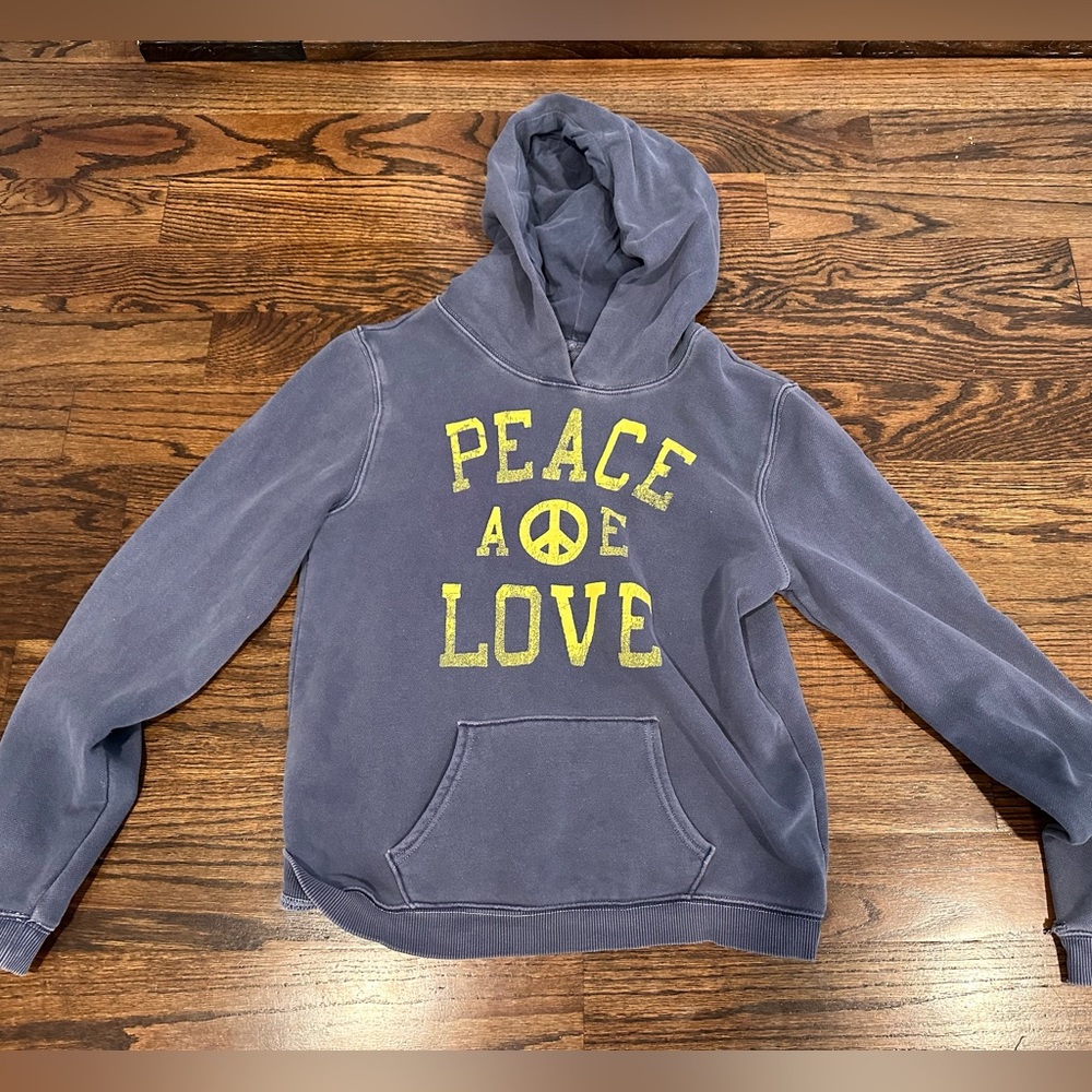 American Eagle Peace Love Hoodie